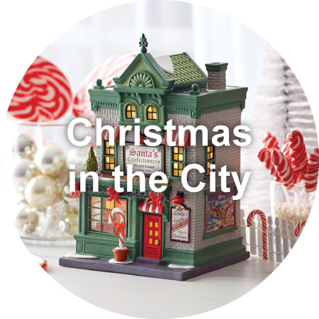 Department 56 Christmas in the City button