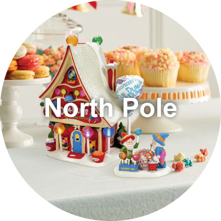 Department 56 North Pole button