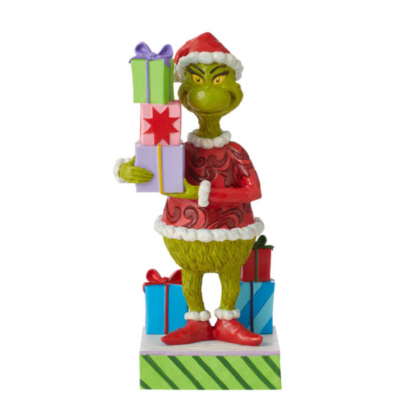 Jim Shore Grinch button