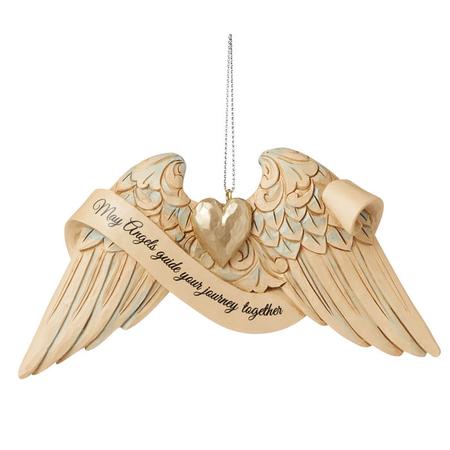 Wedding Angel Wings Ornament