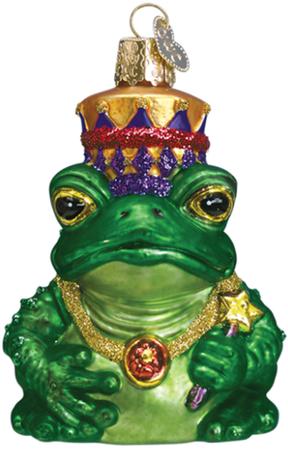 Frog King Ornament