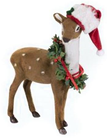 Reindeer with Wreath