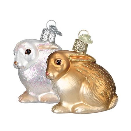 Cottontail Bunny Ornament