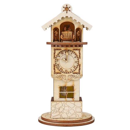 Ginger Clock Tower Ornament