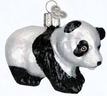 Panda Cub Ornament