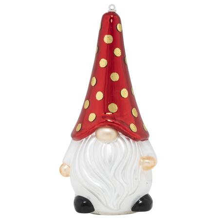 Polka Dot Gnome Ornament