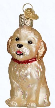 Cockapoo Puppy Ornament