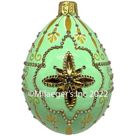 Large Egg: Scheherazade - Mint Green