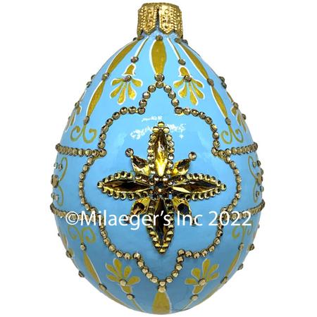 Large Egg: Scheherazade - Turquoise
