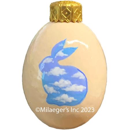 Miniature Egg: Silhouette de Lapin
