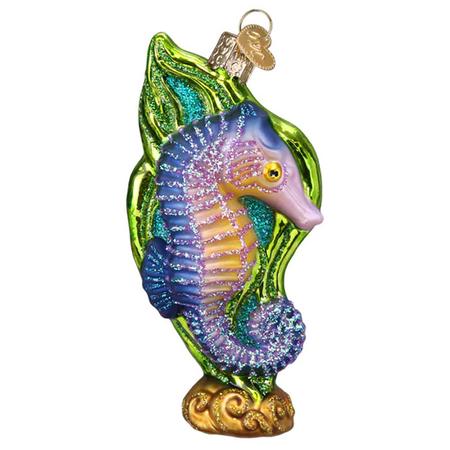 Bright Seahorse Ornament