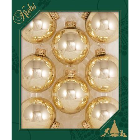 Ball Ornament - Gold - 2.5