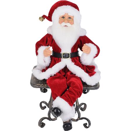 Kar Traditional Poseable Santa