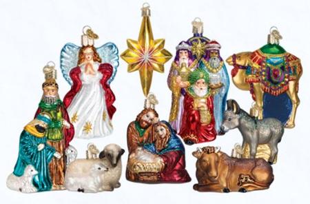 Nativity Collection Ornaments