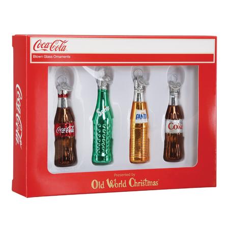 Coca-cola Mini Beverage Set Ornament