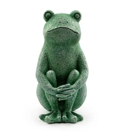 Green Frog Sitting