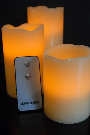Remote Controlled Flameless Candles Set