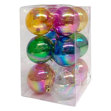 Ball Ornament - Iridescent - 2.8