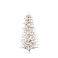 Flocked Slim Pistol Pine 4.5'- Warm White LED