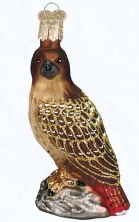 Red-Tailed Hawk Ornament