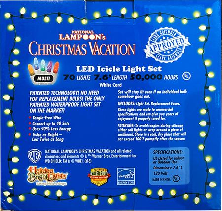National Lampoon's Icicle Lights - Multicolor