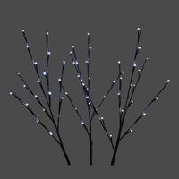 Twigs Set of 3 Purple LED