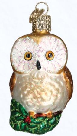 Christmas Owl Ornament