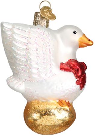 Golden Goose Ornament
