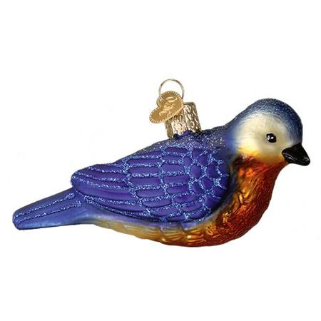 Western Bluebird Ornament