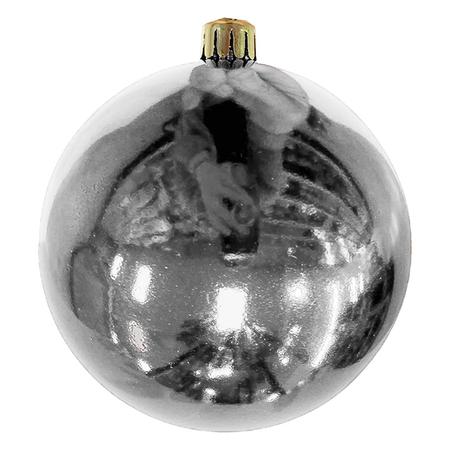 Ball Ornament - Silver - 4