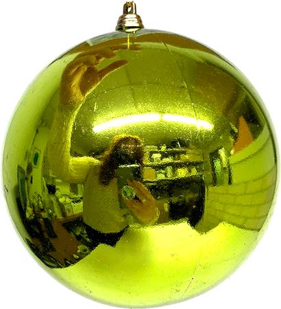 Ball Ornament - Apple Green - 5.6