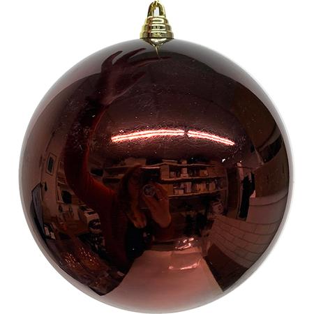 Ball Ornament - Brown - 8