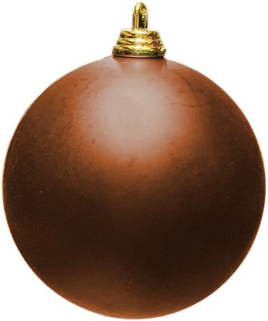 Ball Ornament - Brown - 3