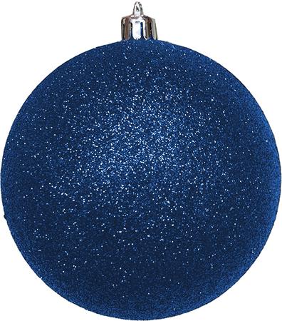 Ball Ornament - Blue - 6