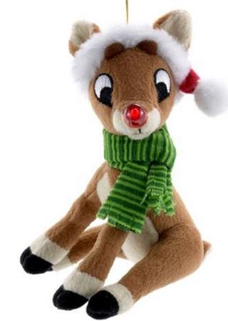 Rudolph Mini Plush Ornament