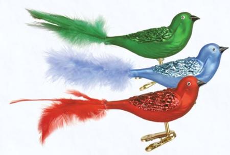 Brilliant Songbird Ornament
