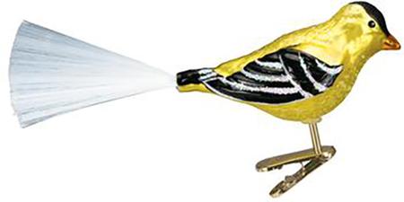 Western Goldfinch Ornament
