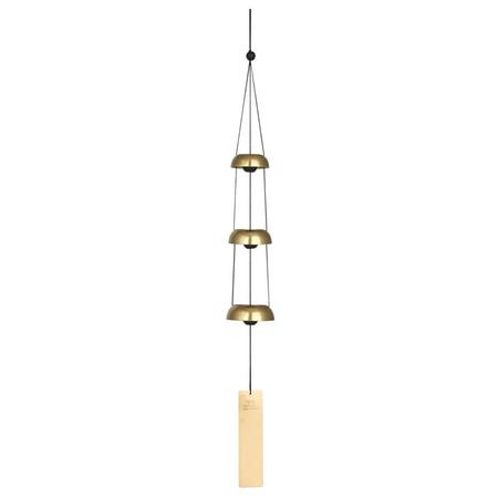 Temple Bells Trio Brass Chime 24