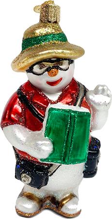 South Pole Snowman Ornament