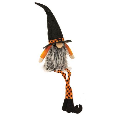 Dangle Leg Halloween Gnome Large