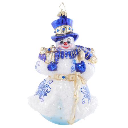 Charming Chinoiserie Snowman
