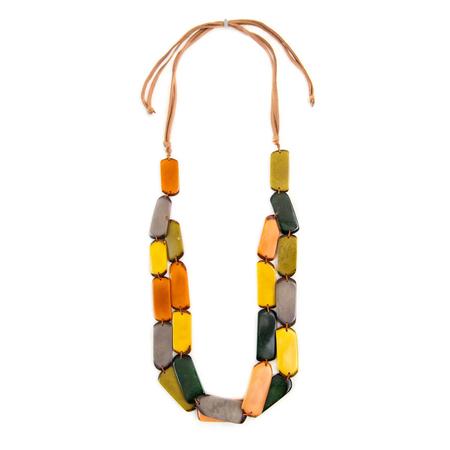 Pisa Necklace Olive Combo