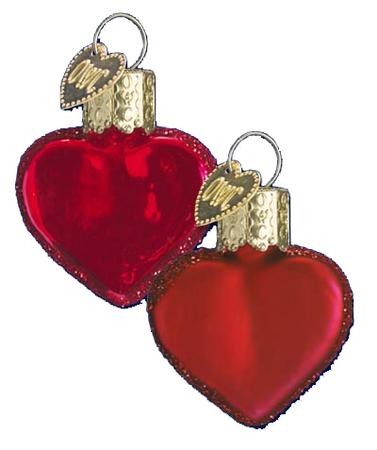 Small Red Heart Ornament