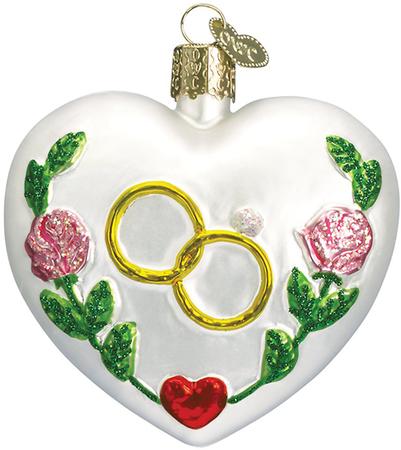 Wedding Heart Ornament