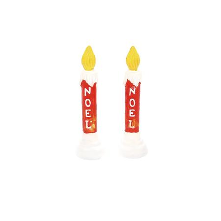 Blow Mold Candle Set of 2
