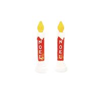 Blow Mold Candle Set of 2