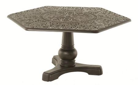 Tuscany Hexagon Inlaid Bronze Table