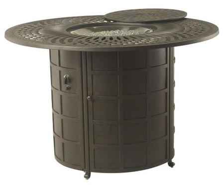 Mayfair Swivel Counter Height Fire Pit Table