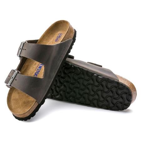 Birkenstock Arizona Soft Footbed Oiled Leather Iron