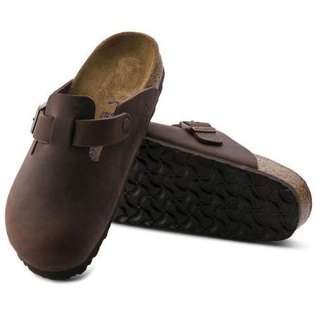 Birkenstock Boston Soft Footbed Oiled Leather Habana